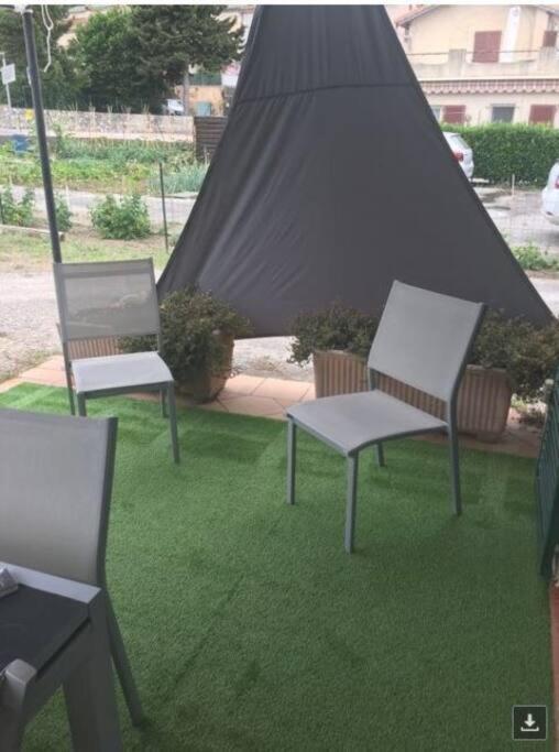 Appart Dans Maison 2 Km De La Plage Villeneuve-Loubet Dış mekan fotoğraf